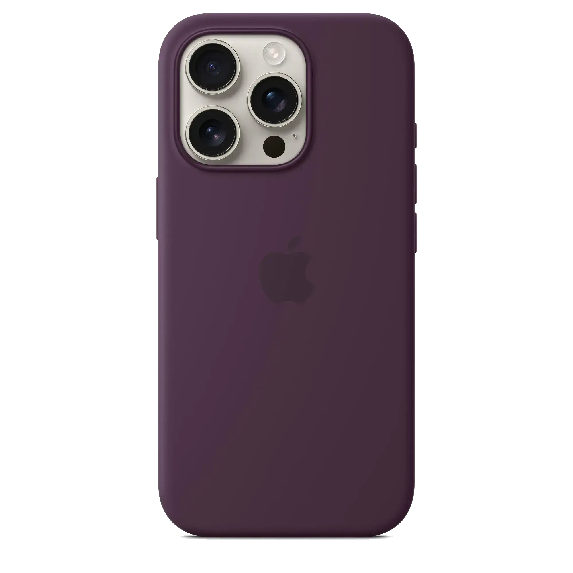 Чехол Apple iPhone 16 Pro Silicone Case with MagSafe Lux Copy - Plum