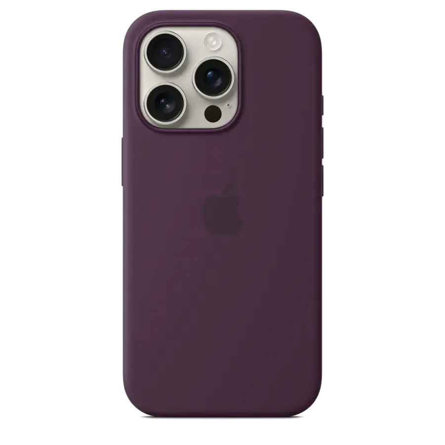 Чохол Apple iPhone 16 Pro Silicone Case with MagSafe Lux Copy - Plum