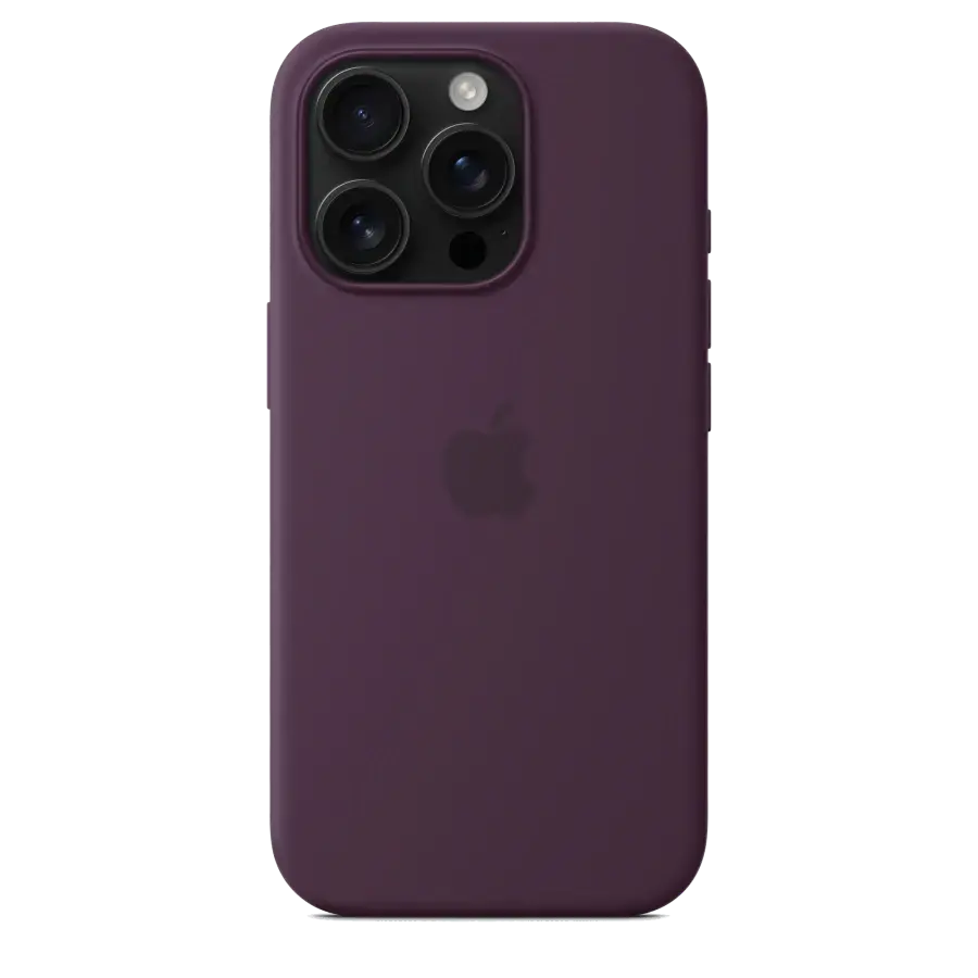 Чохол Apple iPhone 16 Pro Silicone Case with MagSafe Lux Copy - Plum