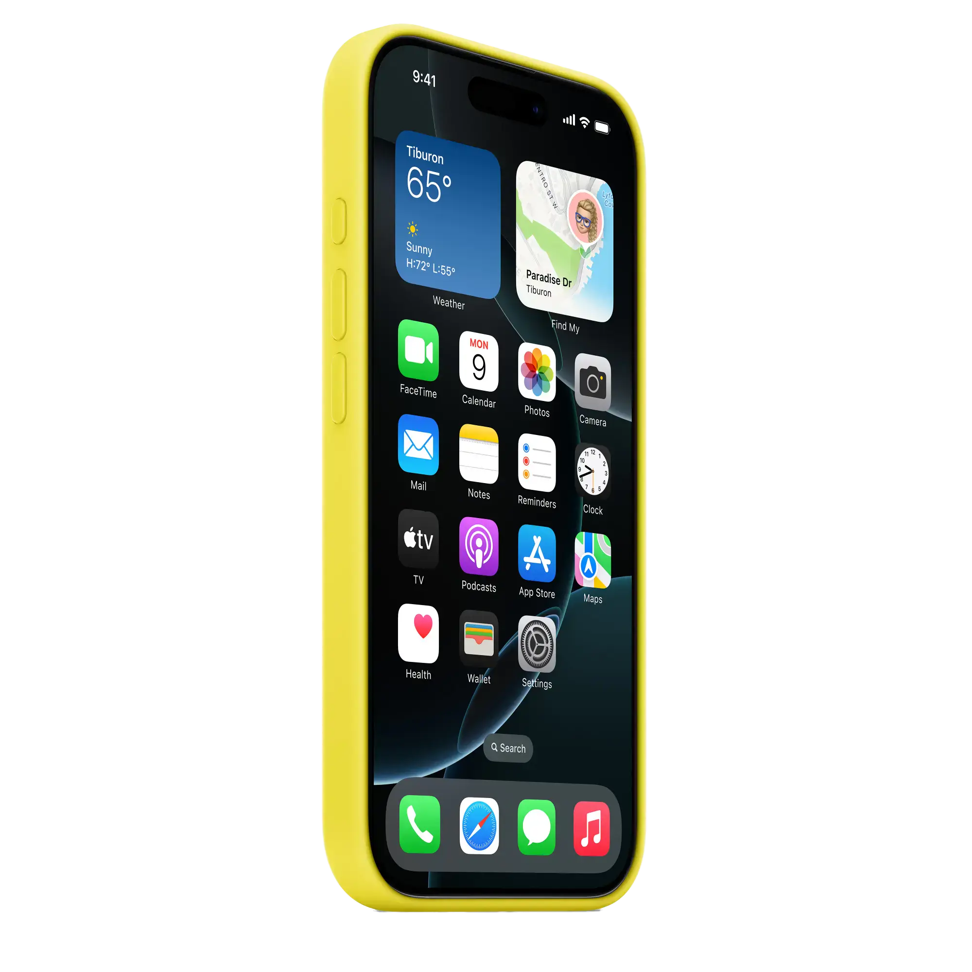 Чохол Apple iPhone 16 Pro Silicone Case with MagSafe Lux Copy - Star Fruit