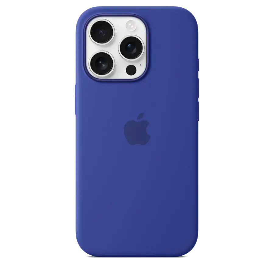 Чехол Apple iPhone 16 Pro Silicone Case with MagSafe Lux Copy - Ultramarine