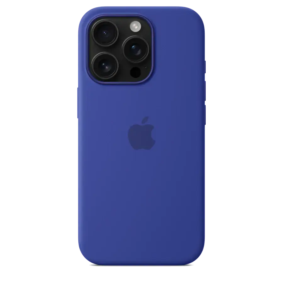 Чехол Apple iPhone 16 Pro Silicone Case with MagSafe Lux Copy - Ultramarine