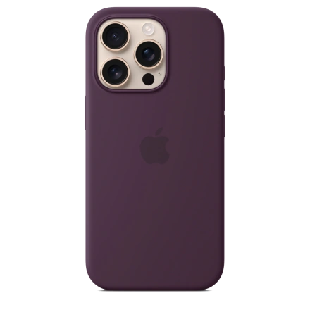 Чохол Apple iPhone 16 Pro Silicone Case with MagSafe - Plum (MYYM3)