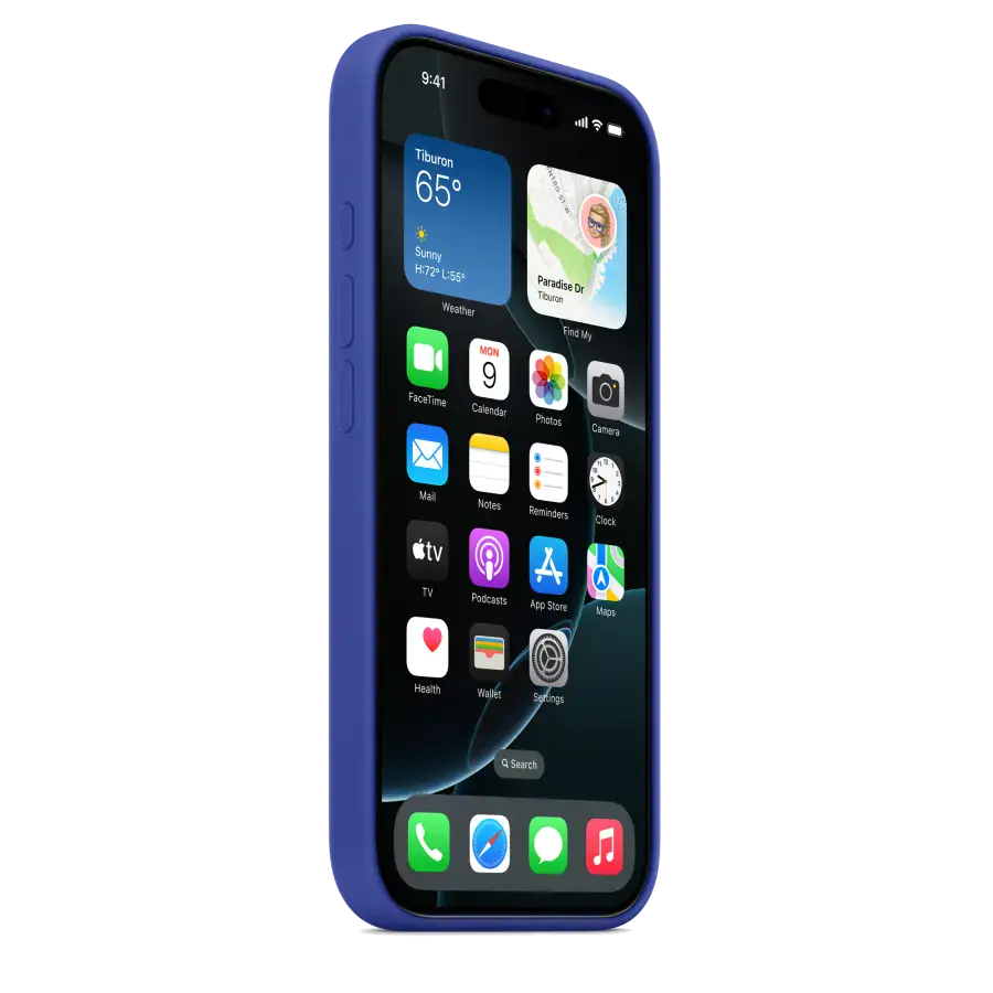 Чехол Apple iPhone 16 Pro Silicone Case with MagSafe - Ultramarine (MYYP3)