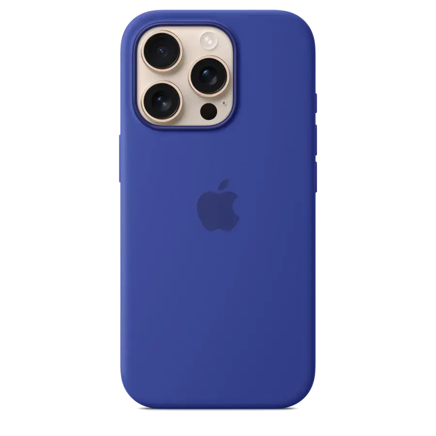 Чехол Apple iPhone 16 Pro Silicone Case with MagSafe Lux Copy - Ultramarine