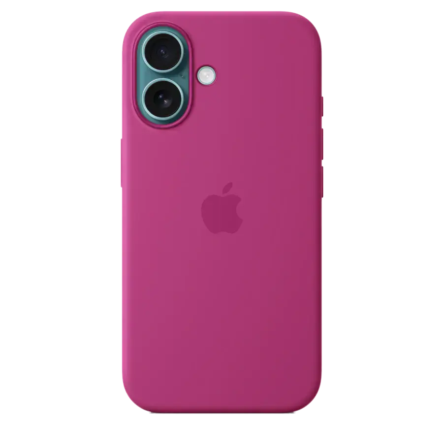 Чохол Apple iPhone 16 Silicone Case with MagSafe - Fuchsia (MYY53)