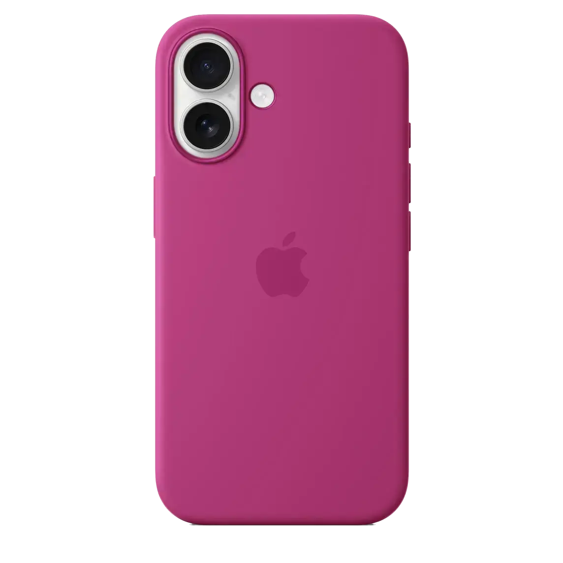 Чехол Apple iPhone 16 Silicone Case with MagSafe - Fuchsia (MYY53)