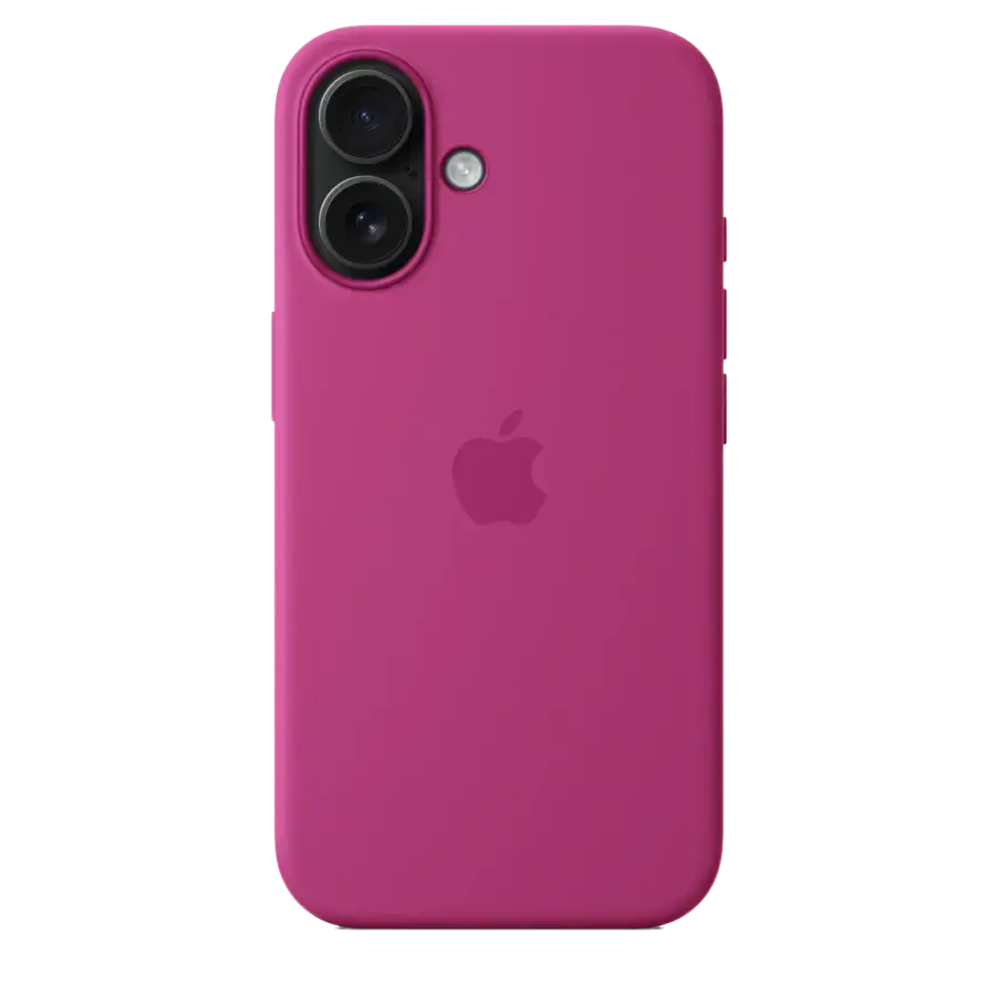 Чохол Apple iPhone 16 Silicone Case with MagSafe - Fuchsia (MYY53)