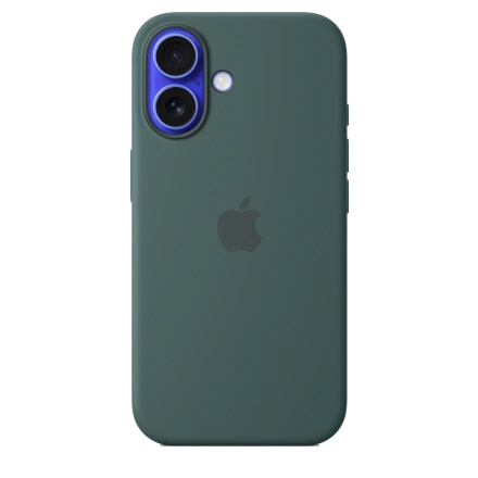 Чехол Apple iPhone 16 Silicone Case with MagSafe - Lake Green (MYY83)