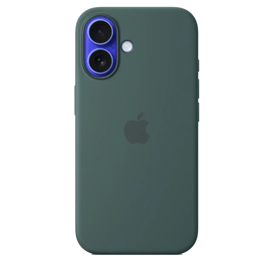 Чехол Apple iPhone 16 Silicone Case with MagSafe - Lake Green (MYY83)