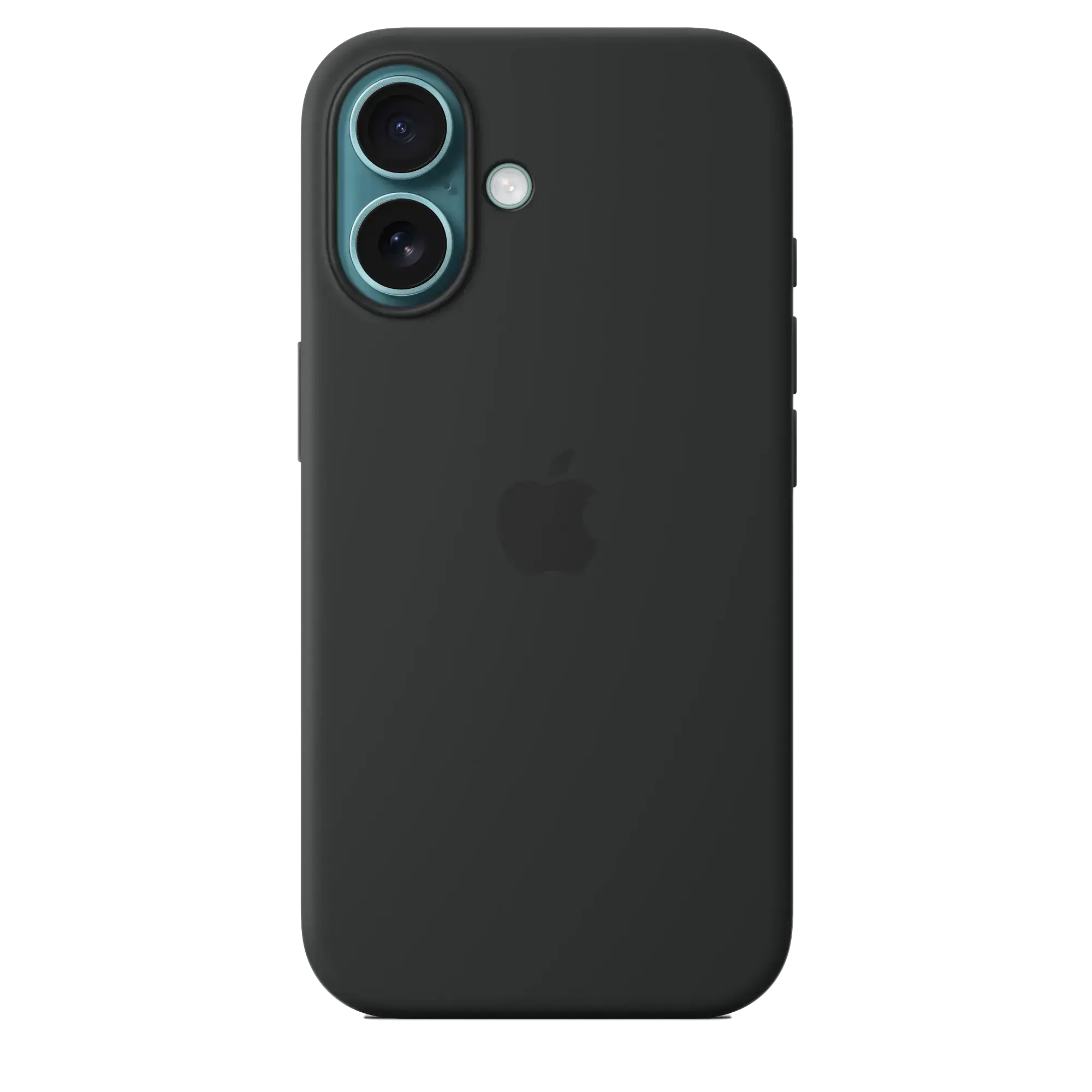 Чeхол Apple iPhone 16 Silicone Case with MagSafe Lux Copy - Black