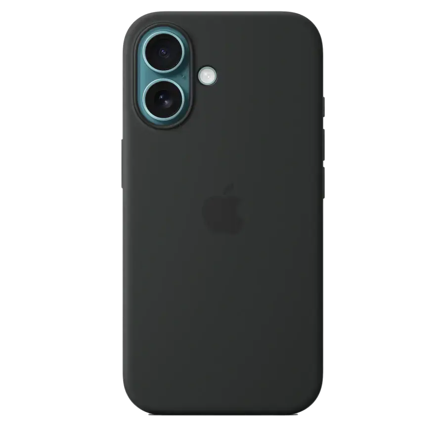 Чохол Apple iPhone 16 Silicone Case with MagSafe Lux Copy - Black