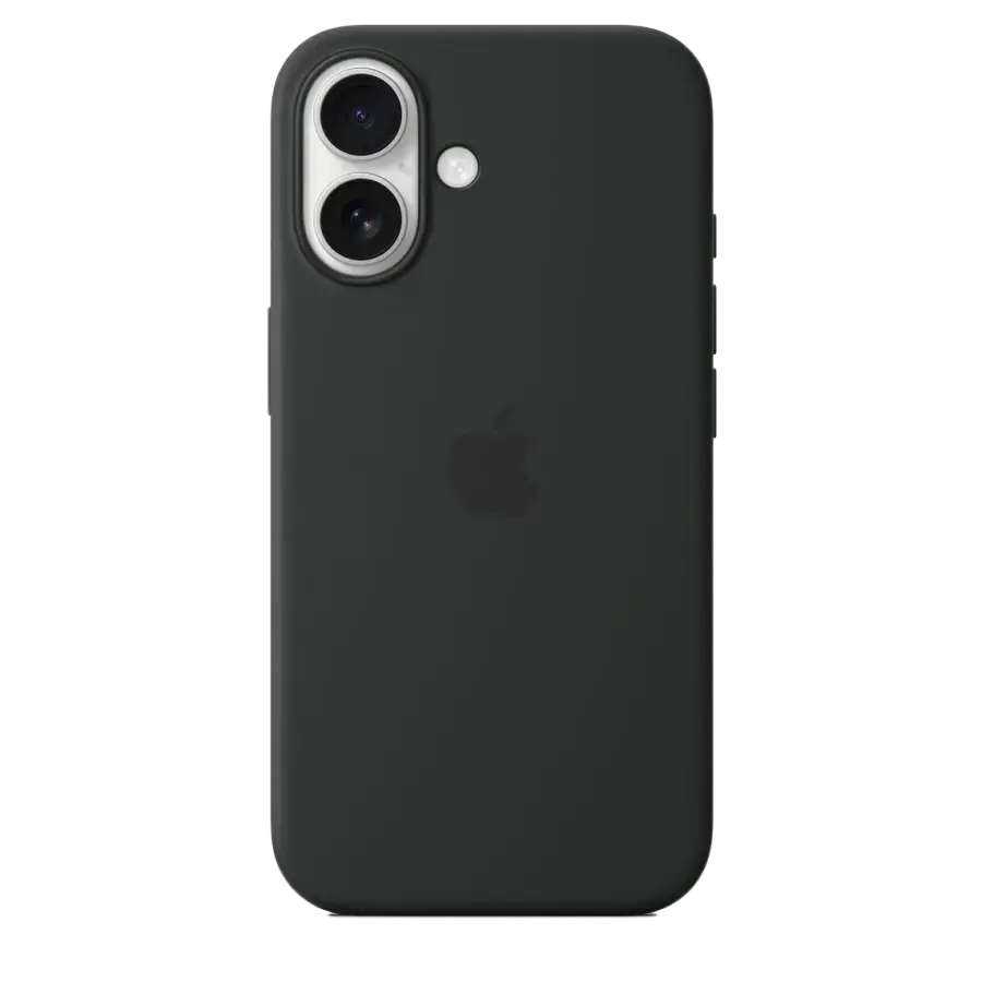 Чохол Apple iPhone 16 Silicone Case with MagSafe Lux Copy - Black