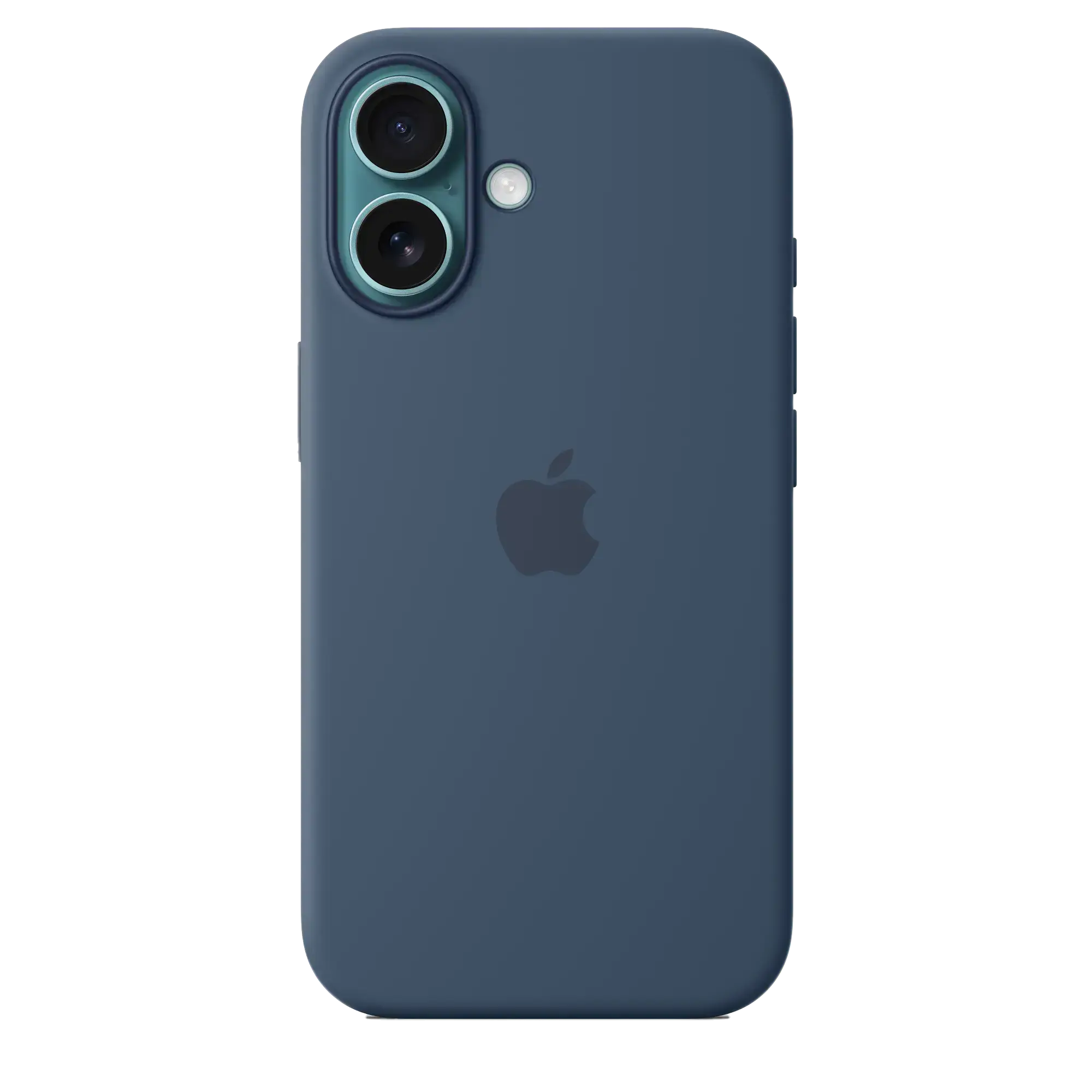 Чехол Apple iPhone 16 Silicone Case with MagSafe Lux Copy - Denim