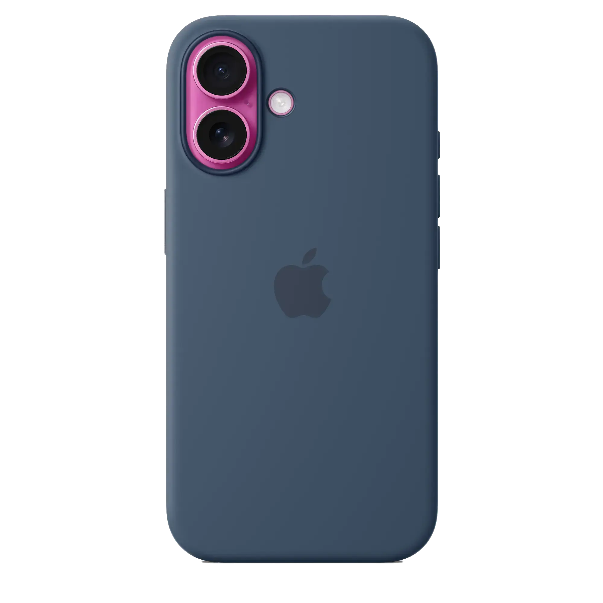 Чехол Apple iPhone 16 Silicone Case with MagSafe Lux Copy - Denim