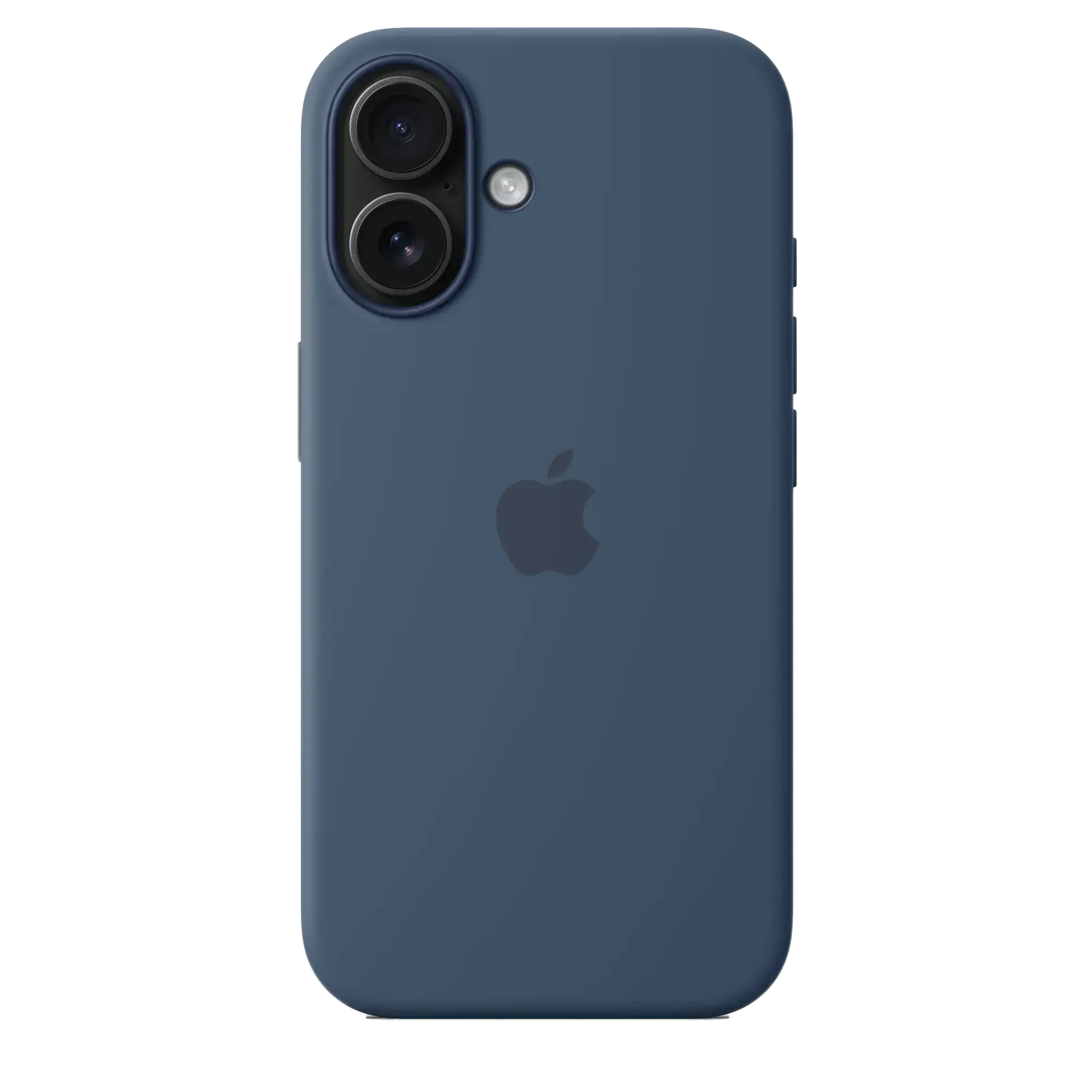 Чехол Apple iPhone 16 Silicone Case with MagSafe Lux Copy - Denim