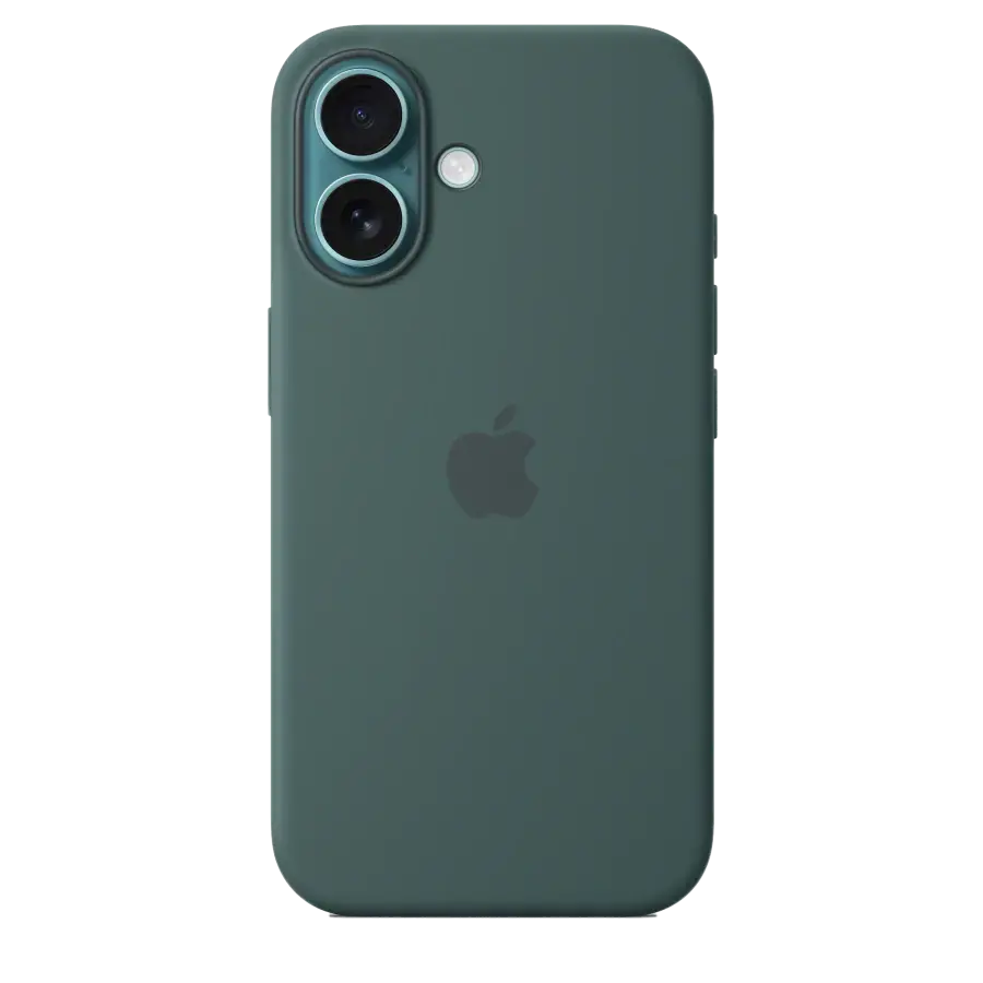 Чехол Apple iPhone 16 Silicone Case with MagSafe Lux Copy - Lake Green