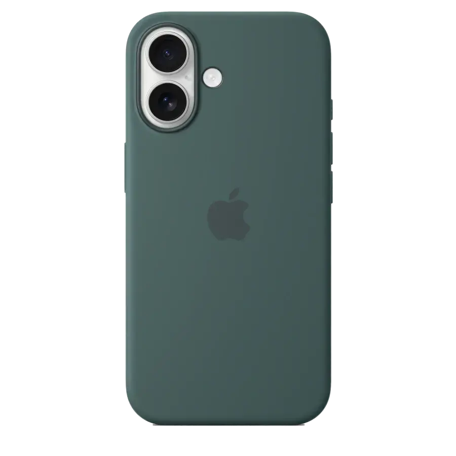 Чехол Apple iPhone 16 Silicone Case with MagSafe Lux Copy - Lake Green