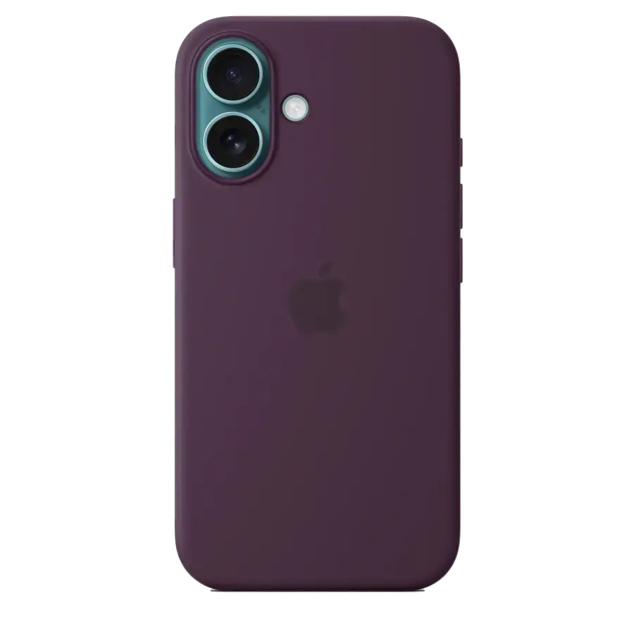 Чохол Apple iPhone 16 Silicone Case with MagSafe Lux Copy - Plum