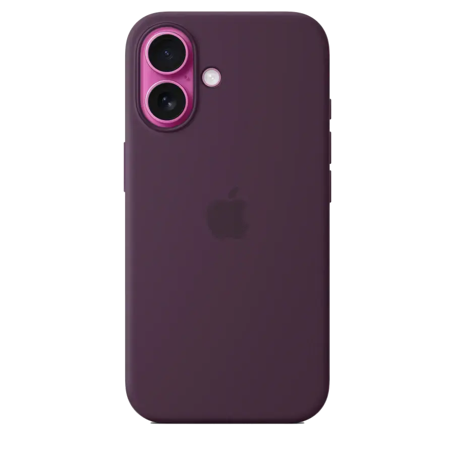 Чохол Apple iPhone 16 Silicone Case with MagSafe Lux Copy - Plum