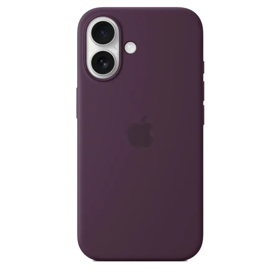 Чохол Apple iPhone 16 Silicone Case with MagSafe Lux Copy - Plum