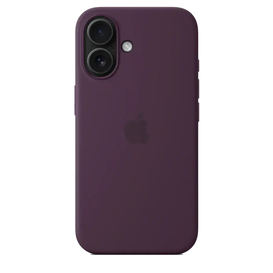 Чохол Apple iPhone 16 Silicone Case with MagSafe - Plum (MYY43)