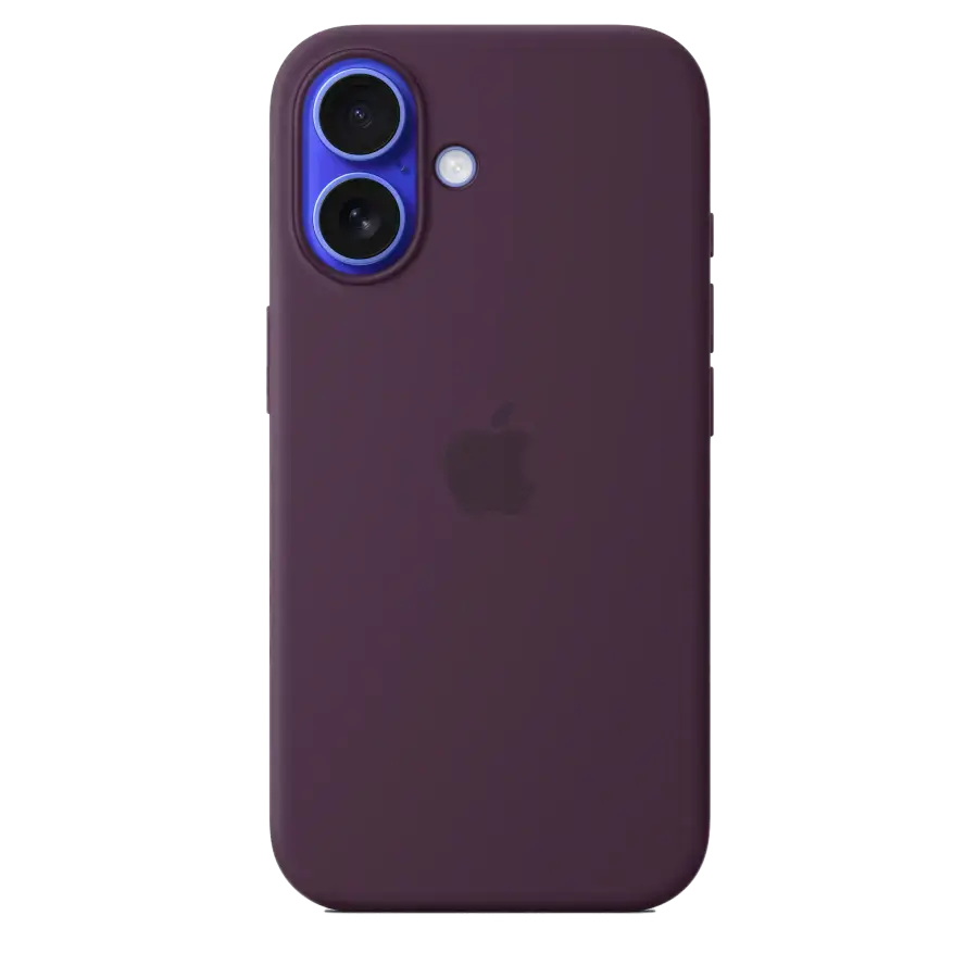 Чохол Apple iPhone 16 Silicone Case with MagSafe Lux Copy - Plum