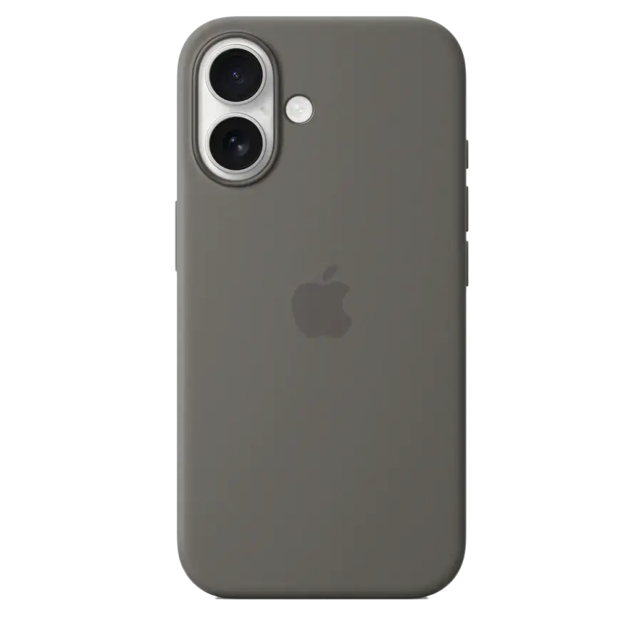 Чохол Apple iPhone 16 Silicone Case with MagSafe - Stone Gray (MYY33)