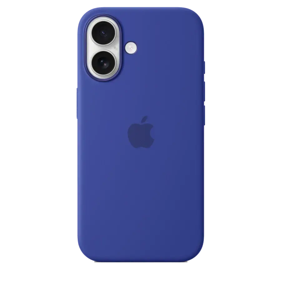 Чехол Apple iPhone 16 Silicone Case with MagSafe - Ultramarine (MYY63)
