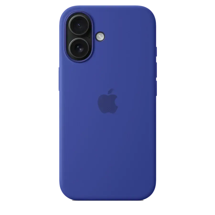 Чехол Apple iPhone 16 Silicone Case with MagSafe - Ultramarine (MYY63)