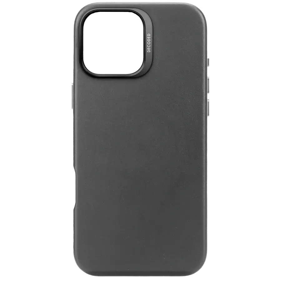 Чехол DECODED Leather Case for iPhone 16 Pro - Black (D25IPO16PBC1BK)