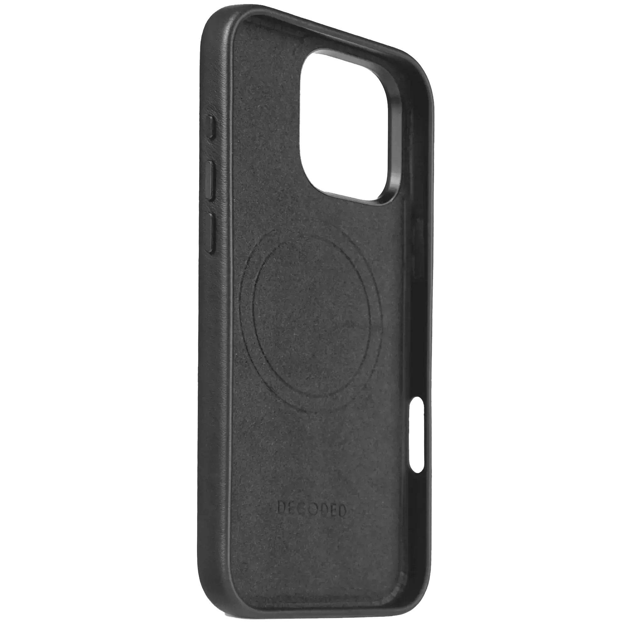 Чохол DECODED Leather Case for iPhone 16 Pro - Black (D25IPO16PBC1BK)