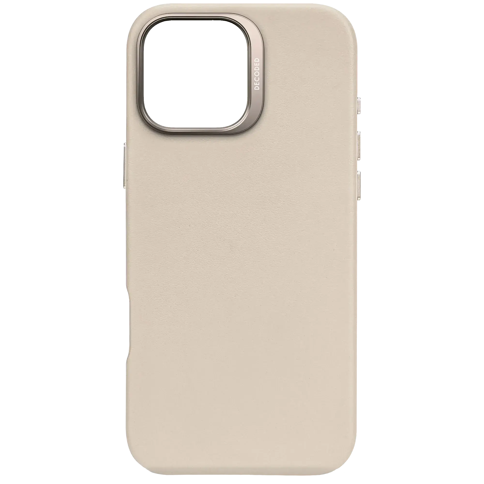 Чехол DECODED Leather Case for iPhone 16 Pro Max - Clay Beige (D25IPO16PMBC1CY)