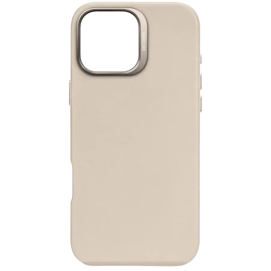 Чохол DECODED Leather Case for iPhone 16 Pro Max - Clay Beige (D25IPO16PMBC1CY)