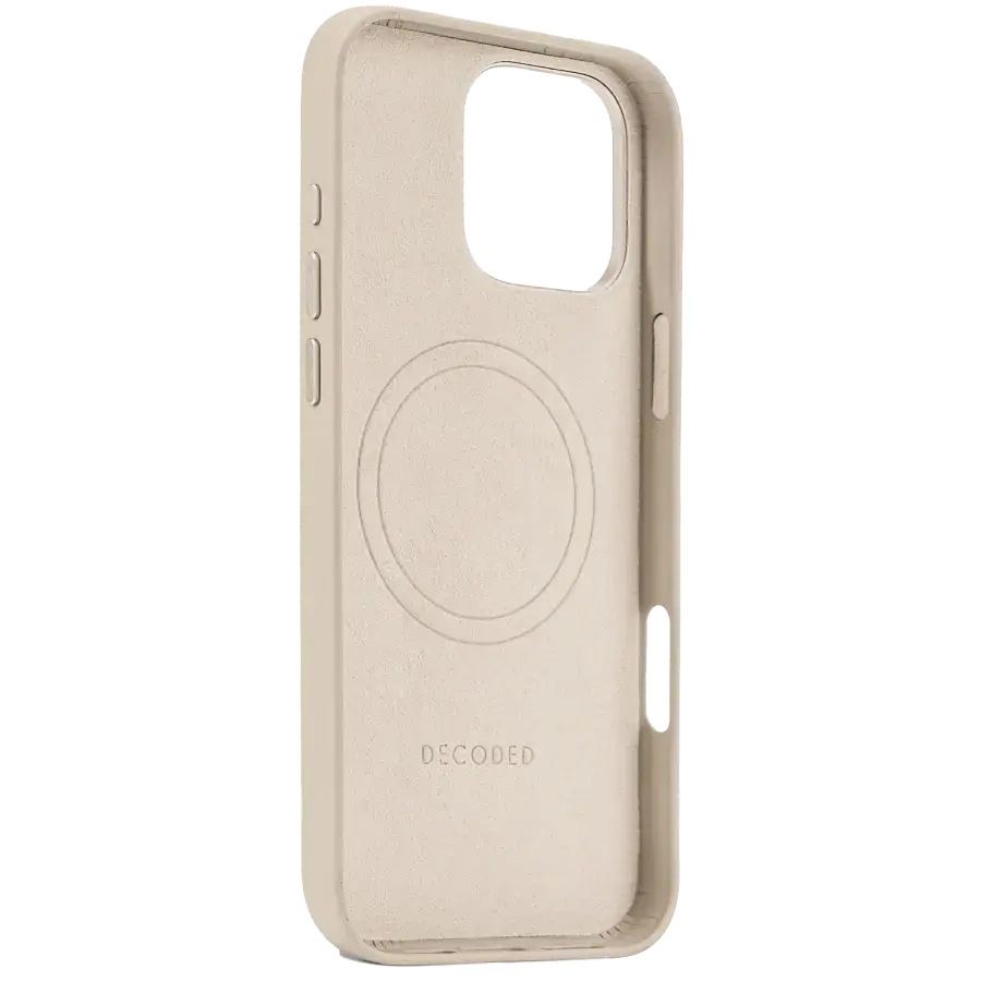 Чохол DECODED Leather Case for iPhone 16 Pro Max - Clay Beige (D25IPO16PMBC1CY)