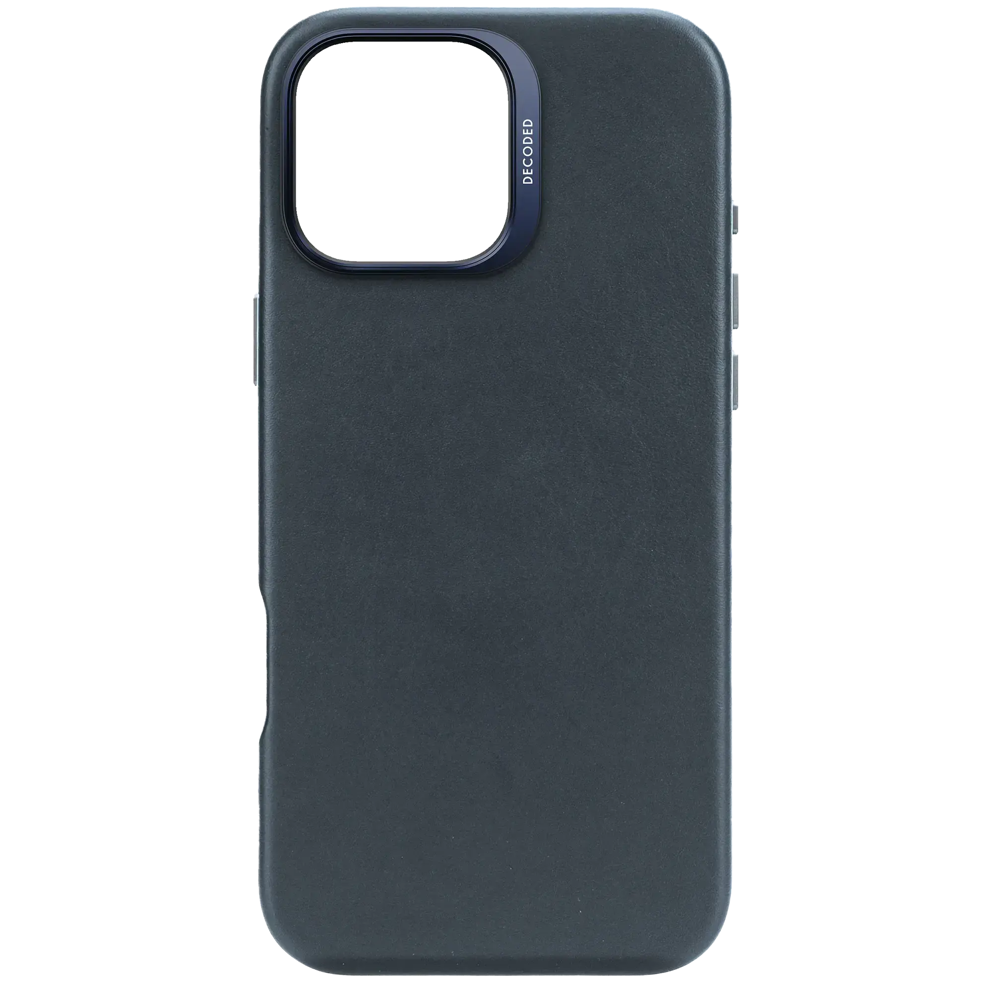 Чохол DECODED Leather Case for iPhone 16 Pro Max - Navy Blue (D25IPO16PMBC1NY)
