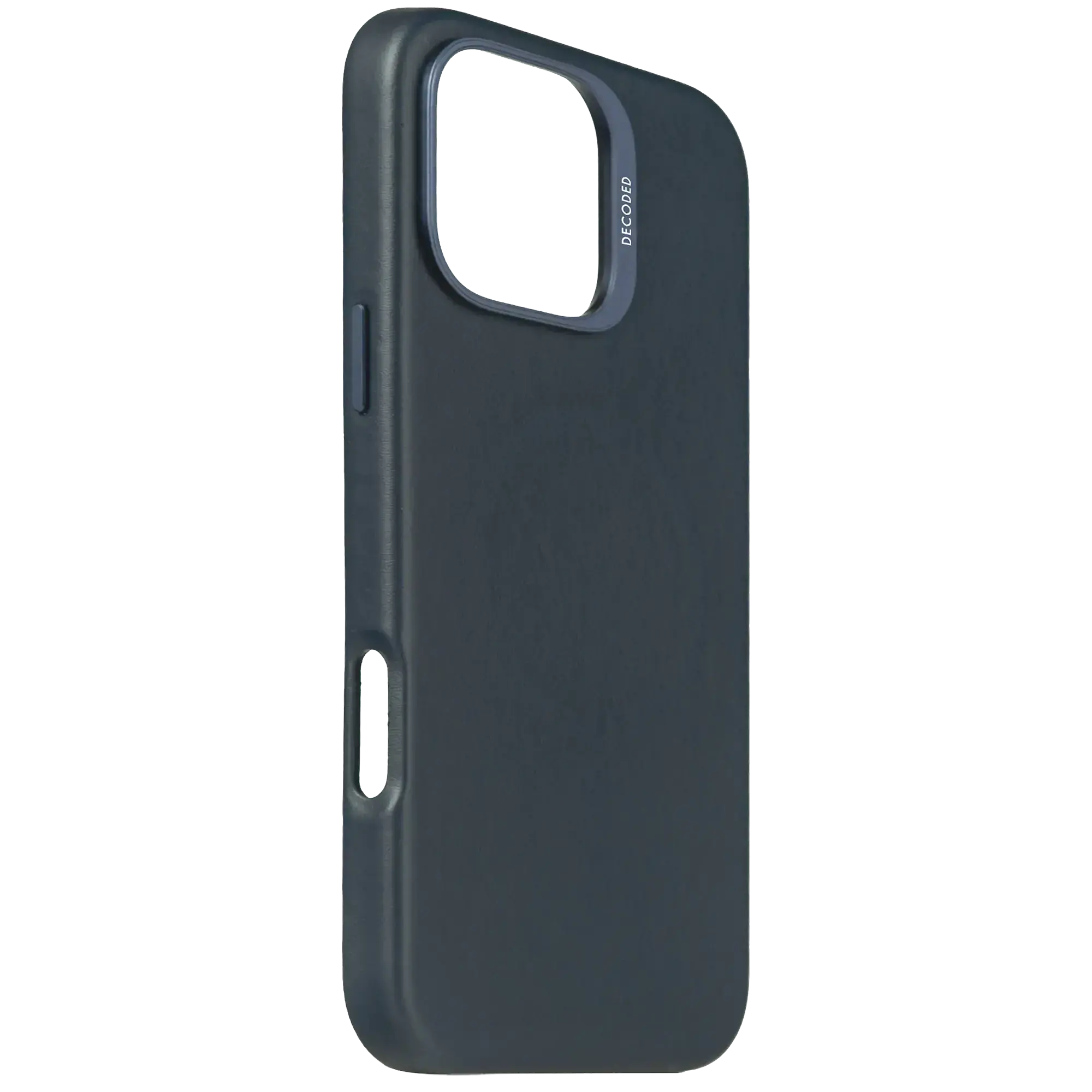 Чохол DECODED Leather Case for iPhone 16 Pro Max - Navy Blue (D25IPO16PMBC1NY)