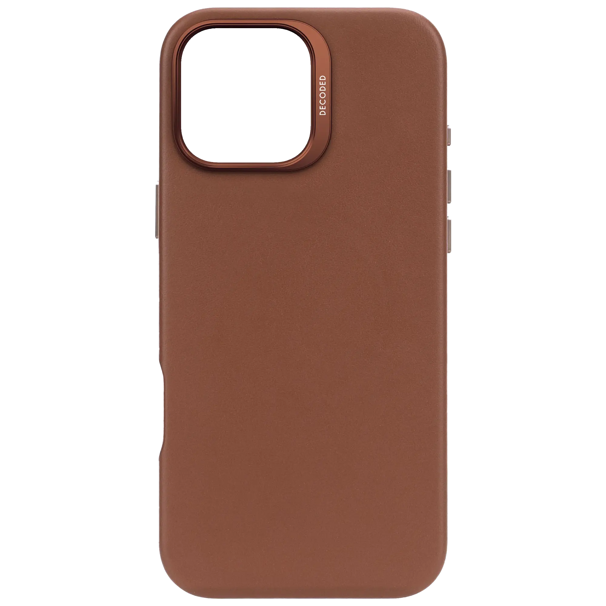 Чехол DECODED Leather Case for iPhone 16 Pro Max - Tan Brown (D25IPO16PMBC1TN)