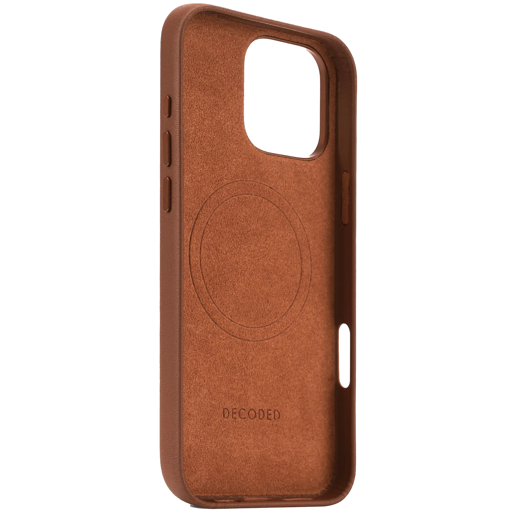 Чехол DECODED Leather Case for iPhone 16 Pro Max - Tan Brown (D25IPO16PMBC1TN)