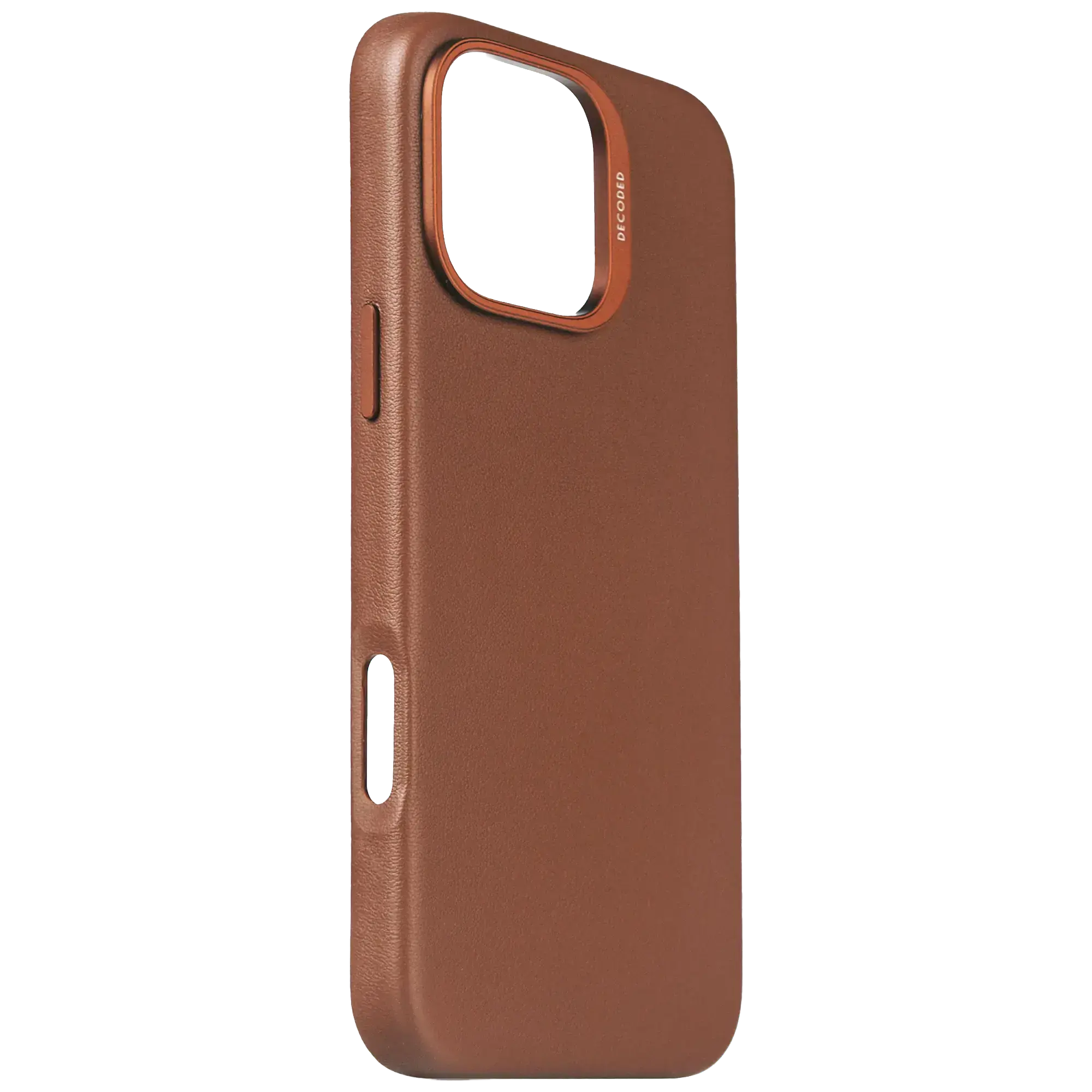 Чехол DECODED Leather Case for iPhone 16 Pro - Tan Brown (D25IPO16PBC1TN)