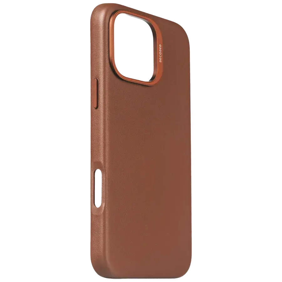 Чохол DECODED Leather Case for iPhone 16 Pro - Tan Brown (D25IPO16PBC1TN)