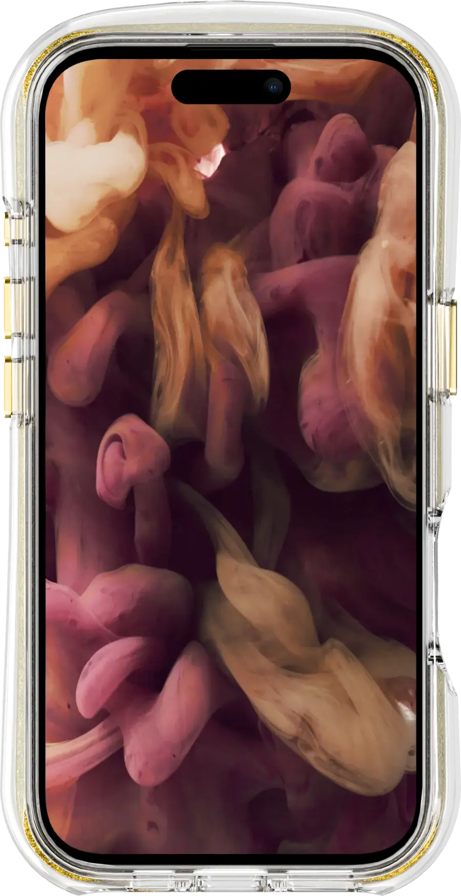 Чохол LAUT AERO SPARKLE case with MagSafe for iPhone 16 - Crystal Gold (L_IP24A_AS_GD)