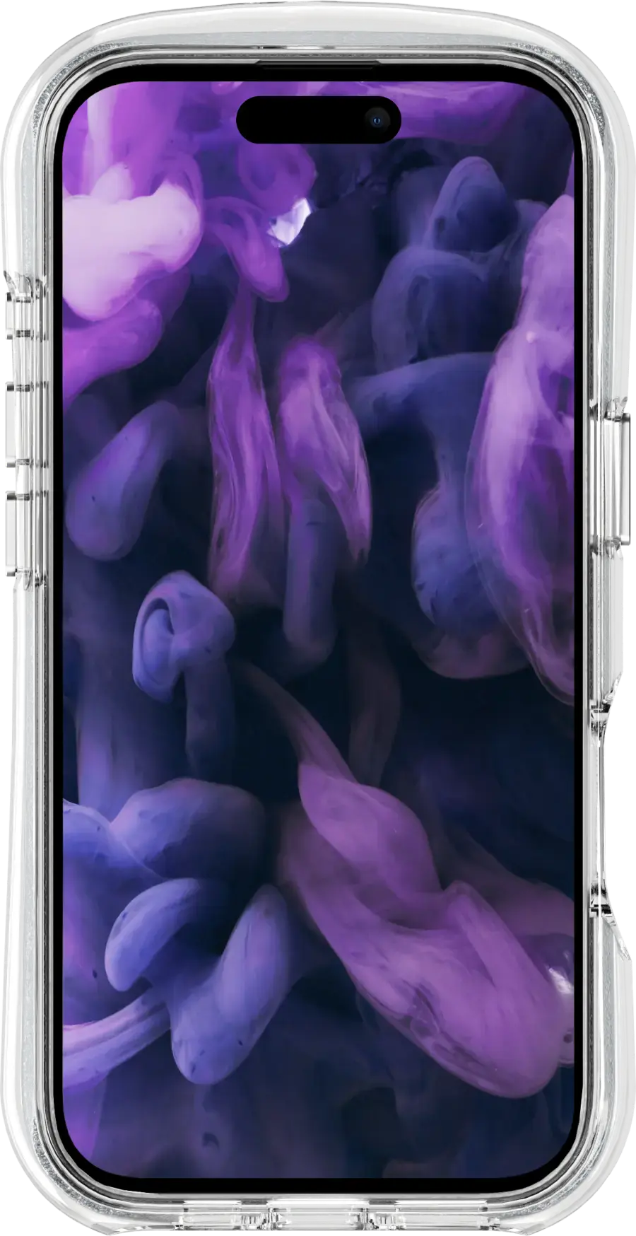 Чехол LAUT AERO SPARKLE case with MagSafe for iPhone 16 - Crystal Silver (L_IP24A_AS_SL)