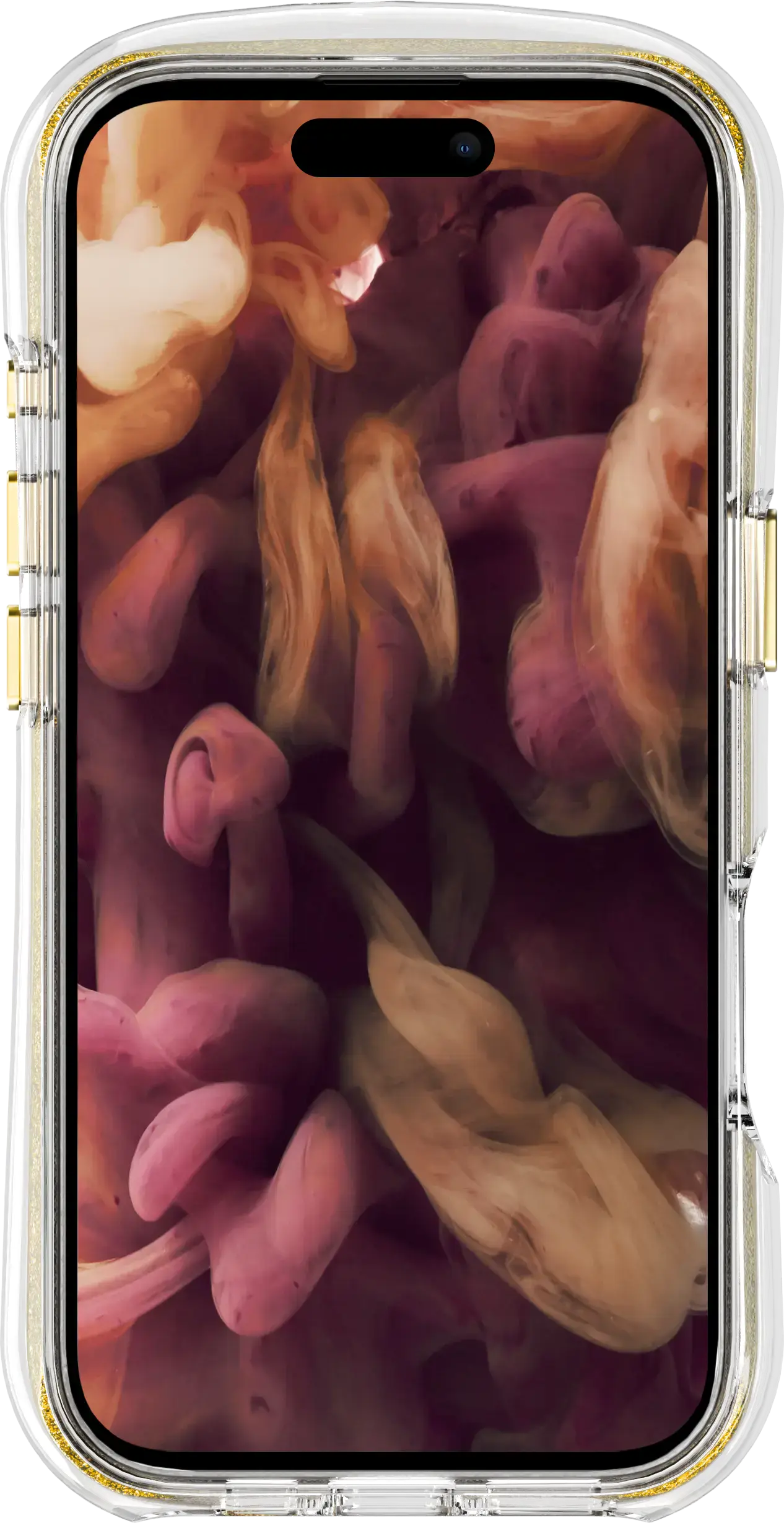 Чохол LAUT AERO SPARKLE case with MagSafe for iPhone 16 Plus - Crystal Gold (L_IP24C_AS_GD)