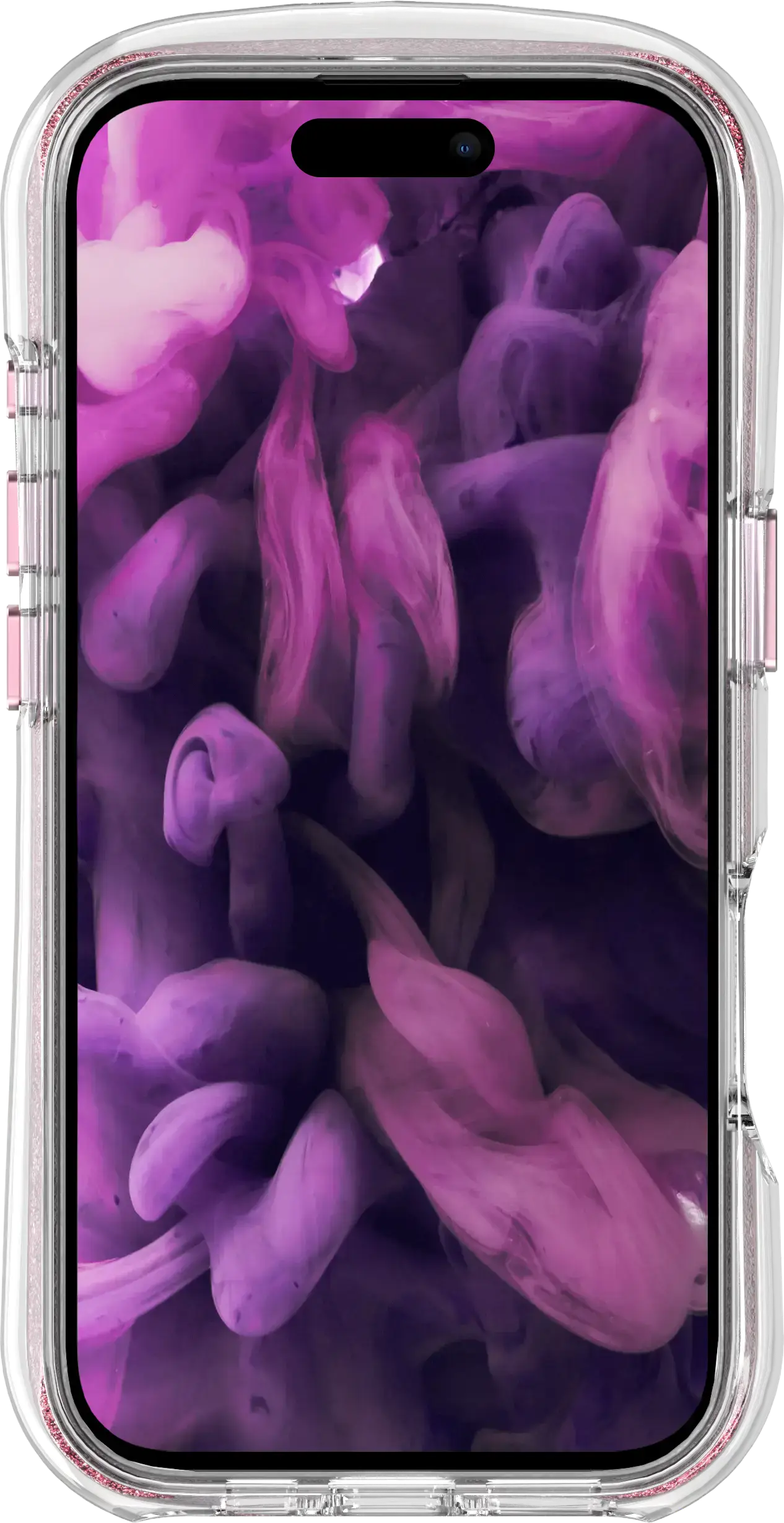 Чехол LAUT AERO SPARKLE case with MagSafe for iPhone 16 Plus - Crystal Pink (L_IP24C_AS_P)