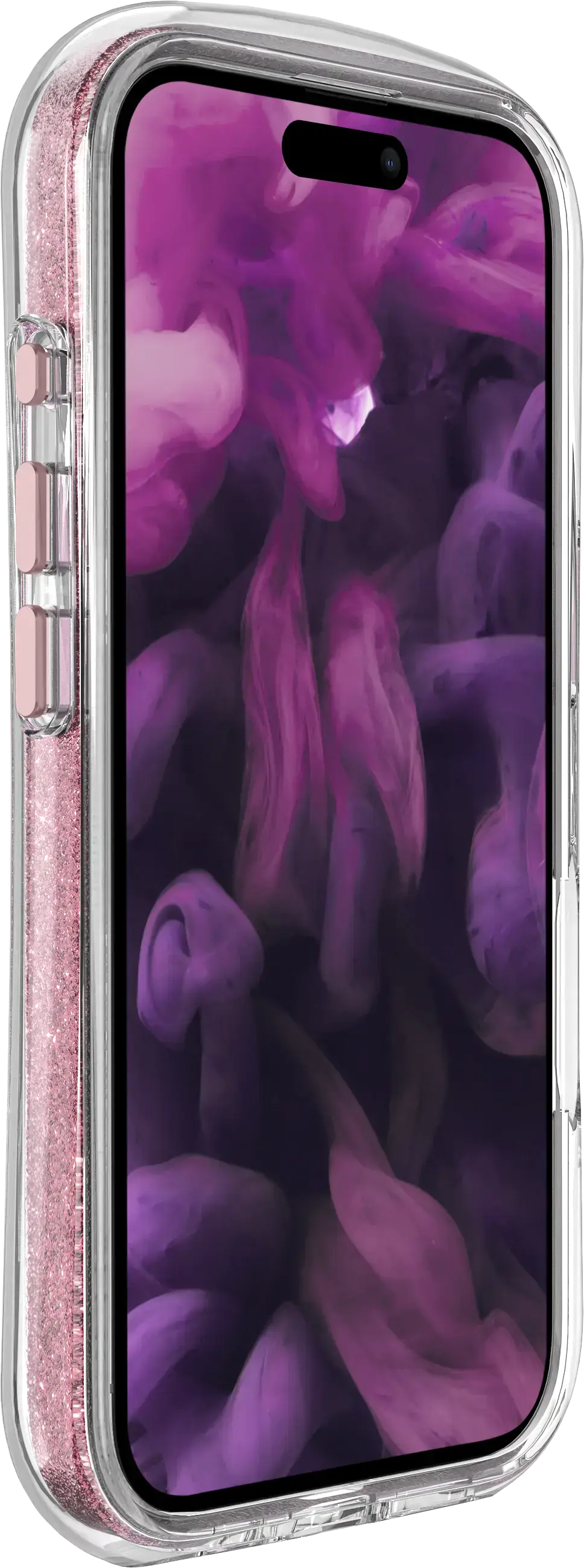 Чехол LAUT AERO SPARKLE case with MagSafe for iPhone 16 Plus - Crystal Pink (L_IP24C_AS_P)