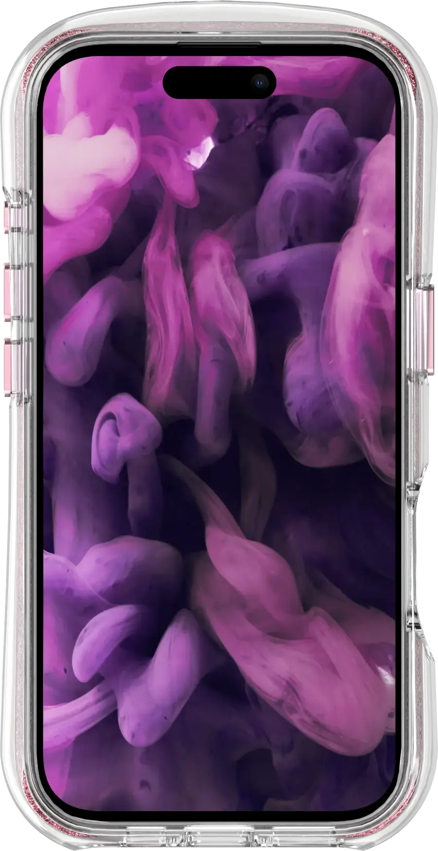 Чехол LAUT AERO SPARKLE case with MagSafe for iPhone 16 Pro - Crystal Pink (L_IP24B_AS_P)