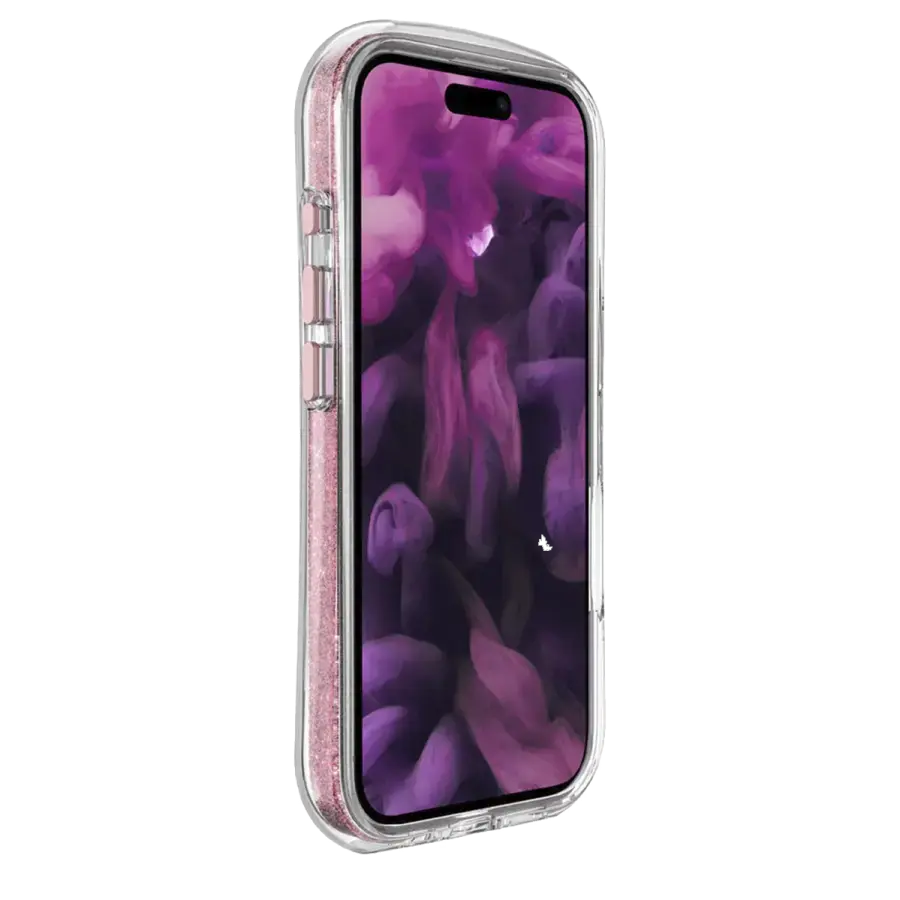 Чехол LAUT AERO SPARKLE case with MagSafe for iPhone 16 Pro Max - Crystal-pink (L_IP24D_AS_P)