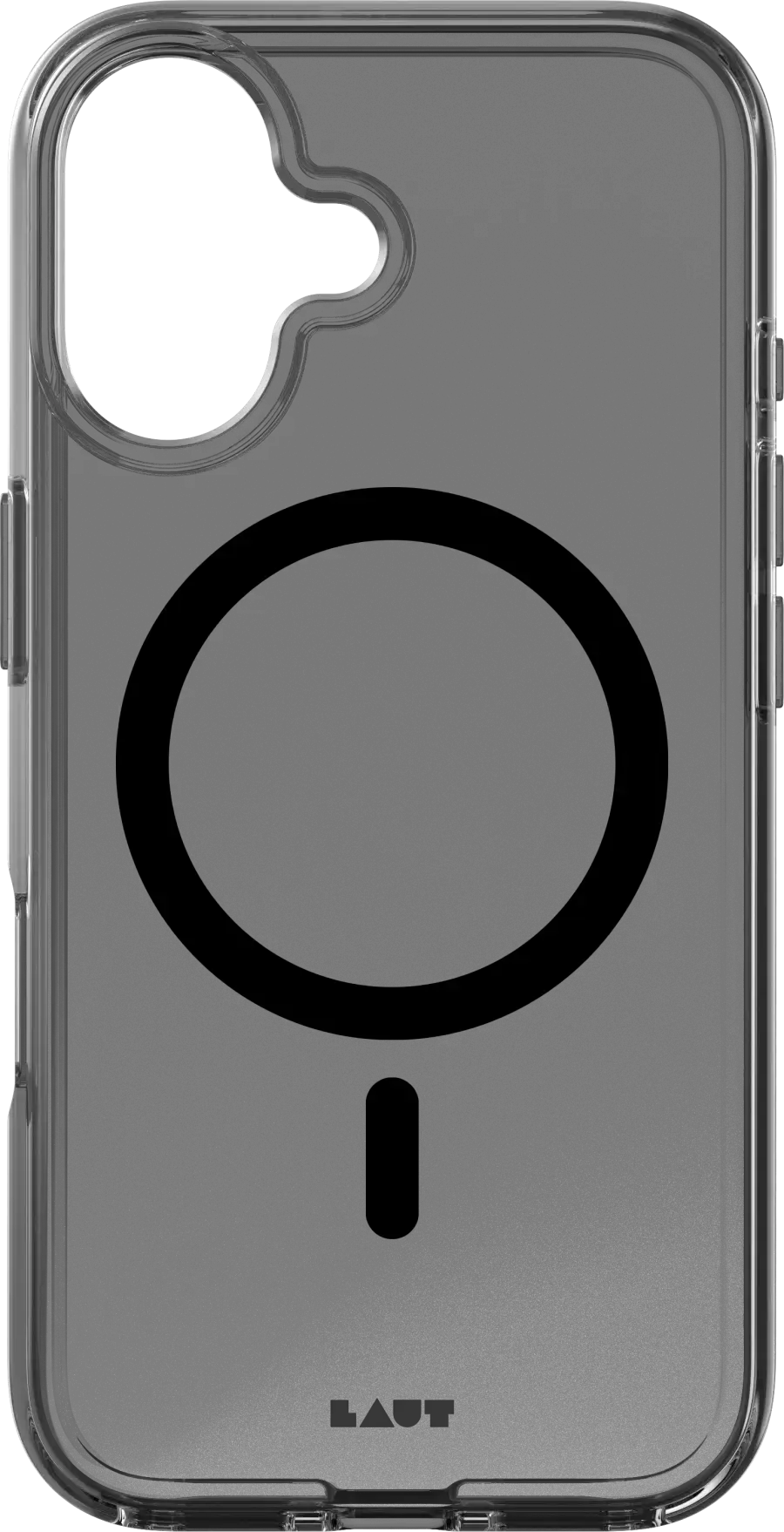 Чехол LAUT CRYSTAL-M case with MagSafe for iPhone 16 - Black Crystal (L_IP24A_CRM_UB)