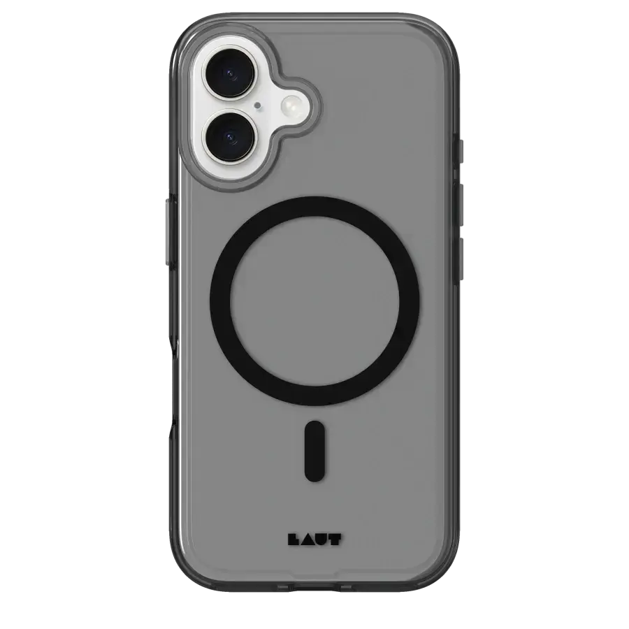 Чехол LAUT CRYSTAL-M case with MagSafe for iPhone 16 Plus - Black Crystal (L_IP24C_CRM_UB)